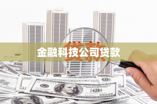 伍家岗金融科技公司贷款