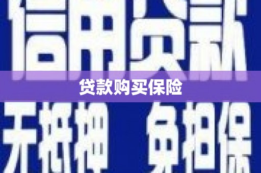 伍家岗贷款购买保险