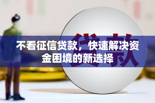 伍家岗不看征信贷款，快速解决资金困境的新选择