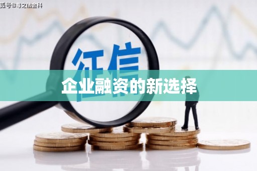 伍家岗企业融资的新选择
