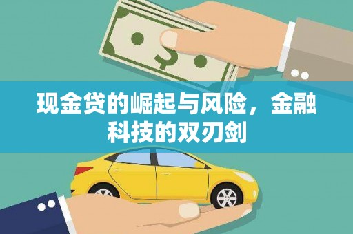 伍家岗现金贷的崛起与风险，金融科技的双刃剑