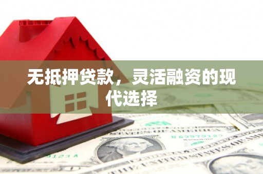 伍家岗无抵押贷款，灵活融资的现代选择
